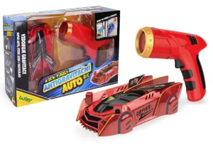 Rock Buggy Auto antigravitačné RC s laserom, 15 cm, červené #5523583