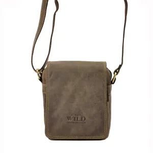 Kožená taška na rameno Wild 250591-MH #7857459