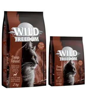 Výhodné balenie granúl Wild Freedom 3 x 2 kg - Adult Deep Forest - jelenie