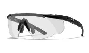 Okuliare Wiley X® Saber Advanced – Číre, Čierna (Farba: Čierna, Šošovky: Číre) #5807042