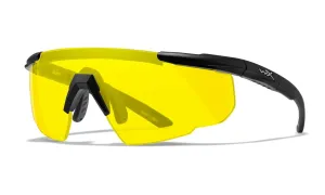 Okuliare Wiley X® Saber Advanced – Žlté, Čierna (Farba: Čierna, Šošovky: Žlté)