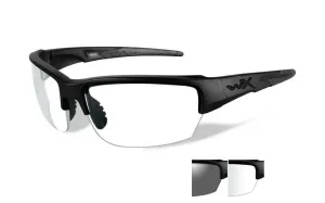 Strelecké okuliare Wiley X® Saint, súprava - čierny rámček, súprava - číre a dymovo sivé šošovky (Farba: Čierna, Šošovky: Číre + Dymovo sivé) #5805367