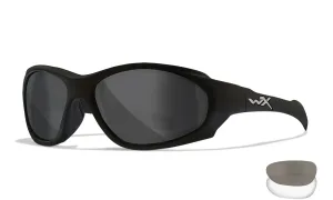 Slnečné okuliare Wiley X® XL-1 Advanced - čierny rámček, súprava - číre a dymovo sivé šošovky (Farba: Čierna, Šošovky: Číre + Dymovo sivé)