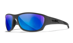 Slnečné okuliare Climb Wiley X® – Captivate™ modré polarizované, Sivá (Farba: Sivá, Šošovky: Captivate™ modré polarizované)
