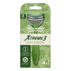Wilkinson Sword Xtreme 3 Eco Green jednorázové holiace strojčeky pre mužov 4 ks
