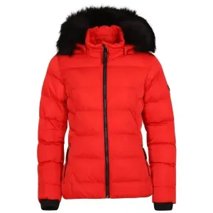 Willard HERALDA Dámska zimná prešívaná bunda, červená, veľkosť