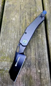 Zatvárací nôž Daemon Barber Willumsen® (Farba: Čierna, Varianta: Čierna čepeľ)