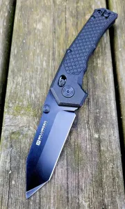 Zatvárací nôž Zero 7 Tanto Willumsen® (Farba: Čierna, Varianta: Čierna čepeľ - DLC)