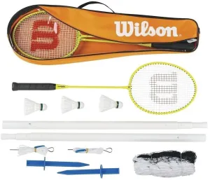 Wilson Badminton Set Orange/Yellow L3 Bedmintonový set