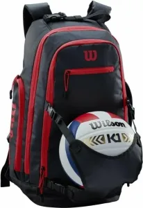 Wilson Indoor Volleyball Backpack Black/Red Ruksak Doplnky pre loptové hry