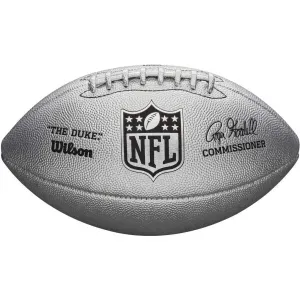 Wilson DUKE METALLIC EDITION OS FB SILVER Lopta na americký futbal, strieborná, veľkosť