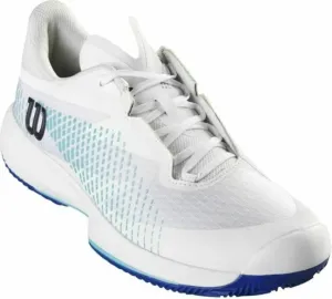 Wilson Kaos Swift 1.5 Clay Mens Tennis Shoe White/Blue Atoll/Lapis Blue 44 Pánska tenisová obuv