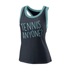 Dámské tílko Wilson  Tennis Anyone Tech Tank W India Ink M #9595530