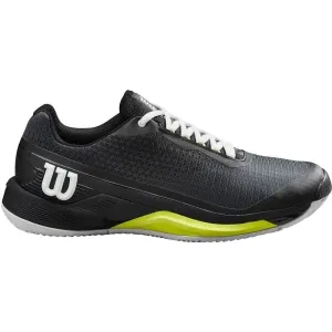 Wilson RUSH PRO 4.0 CLAY Pánska tenisová obuv, čierna, veľkosť 40 2/3