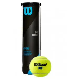 Wilson TOUR PREMIER ALL COURT Tenisové loptičky, reflexný neón, veľkosť