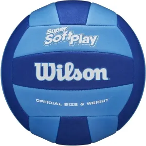 Wilson SUPER SOFT PLAY Volejbalová lopta, modrá, veľkosť