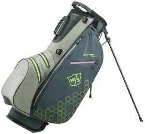 Wilson Staff Dry Tech II Grey/Black/Green Stand Bag