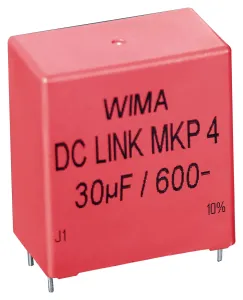 Wima Dcp4L052007Gd4Kssd Cap, 20Uf, 800V, Film, Radial