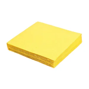 WIMEX - Obrúsky 1-vrstvé 33 x 33 cm žlté 100 ks
