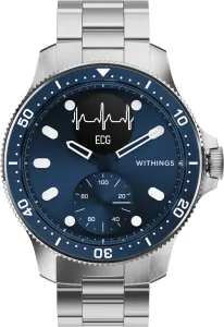 Withings Hybridné chytré hodinky Scanwatch Horizon 43 mm, modré
