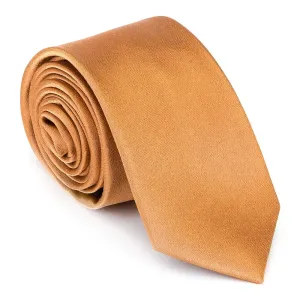 6 cm široká hodvábna kravata bez vzoru #1965405
