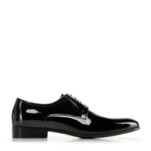 Čierne topánky z lakovanej kože Wittchen 96-M-502-1 #9416855