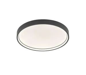 Wofi Wofi 12056 - LED Stmievateľné stropné svietidlo DUBAI LED/27,5W/230V antracit