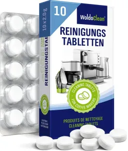 Čistiace tablety do kávovaru - alternatíva 10 ks - WoldoClean®
