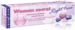 Woman secret Ovulační test Right Time proužkový 20 ks