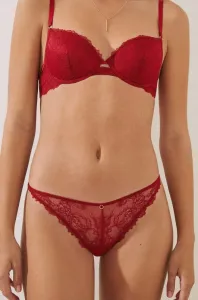 Brazílske nohavičky women'secret Red Caprice červená farba #6604301