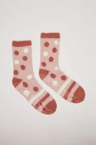 Ponožky women'secret Fluf dámske, ružová farba #2582124