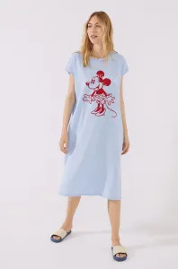 Pyžamová košeľa women'secret Mickey dámska, šedá farba, #7055731
