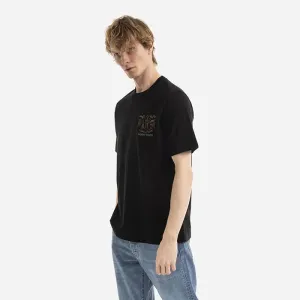 Pánske tričko Wood Wood Bobby JC Robot T-shirt 12215709-2491 Čierna