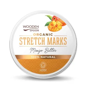 WoodenSpoon Organic Mango Butter regeneračné telové maslo proti striám 100 ml