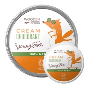 Prírodný krémový deodorant Young fox WoodenSpoon 15 ml #1934738
