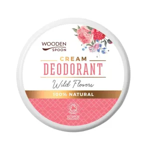 Prírodný krémový deodorant Wild flowers WoodenSpoon 15 ml #2910126