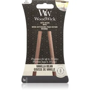 WoodWick Náhradné vonné tyčinky do auta Vanilla Bean (Auto Reeds Refill)