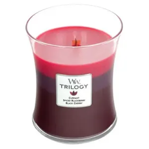 WoodWick Vonná sviečka váza Trilogy Sun-Ripened Berries 275 g