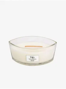 Woodwick White Teak vonná sviečka s dreveným knotom (hearthwick) 453.6 g #68714