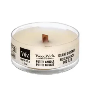 Woodwick Island Coconut vonná sviečka 31 g