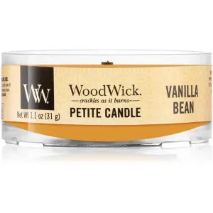 Woodwick Vanilla Bean votívna sviečka s dreveným knotom 31 g #867603