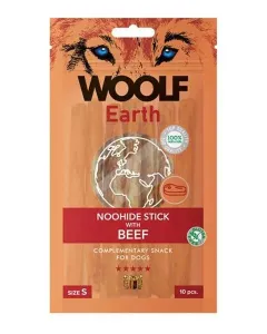 Maškrta Woolf Dog Earth s hovädzím mäsom 90g