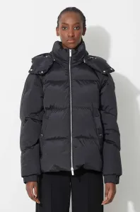 Páperová bunda Woolrich Alsea dámska, čierna farba, zimná