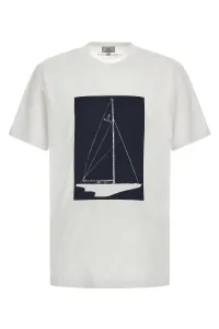 Tričko Woolrich Boat T-Shirt Biela L