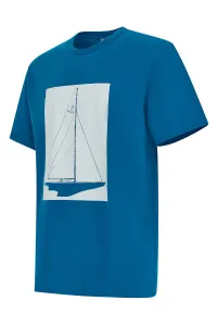 Tričko Woolrich Boat T-Shirt Modrá M