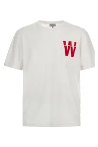 Tričko Woolrich Flag T-Shirt Biela L