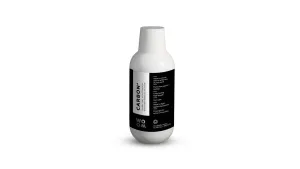 WOOM Ústna voda CARBON + s čiernym uhlím s bieliacim účinkom ( Charcoal Mouthwash with Whiteness Action) 500 ml