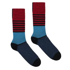 Merino ponožky Chiswick Blue