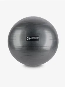 Čierna gymnastická lopta 85 cm Worqout Gym Ball