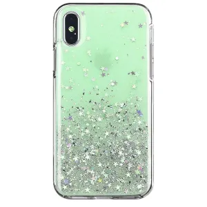 WOZINSKY Apple iPhone XR Wozinsky Star Glitter silikónové puzdro  KP9943 zelená